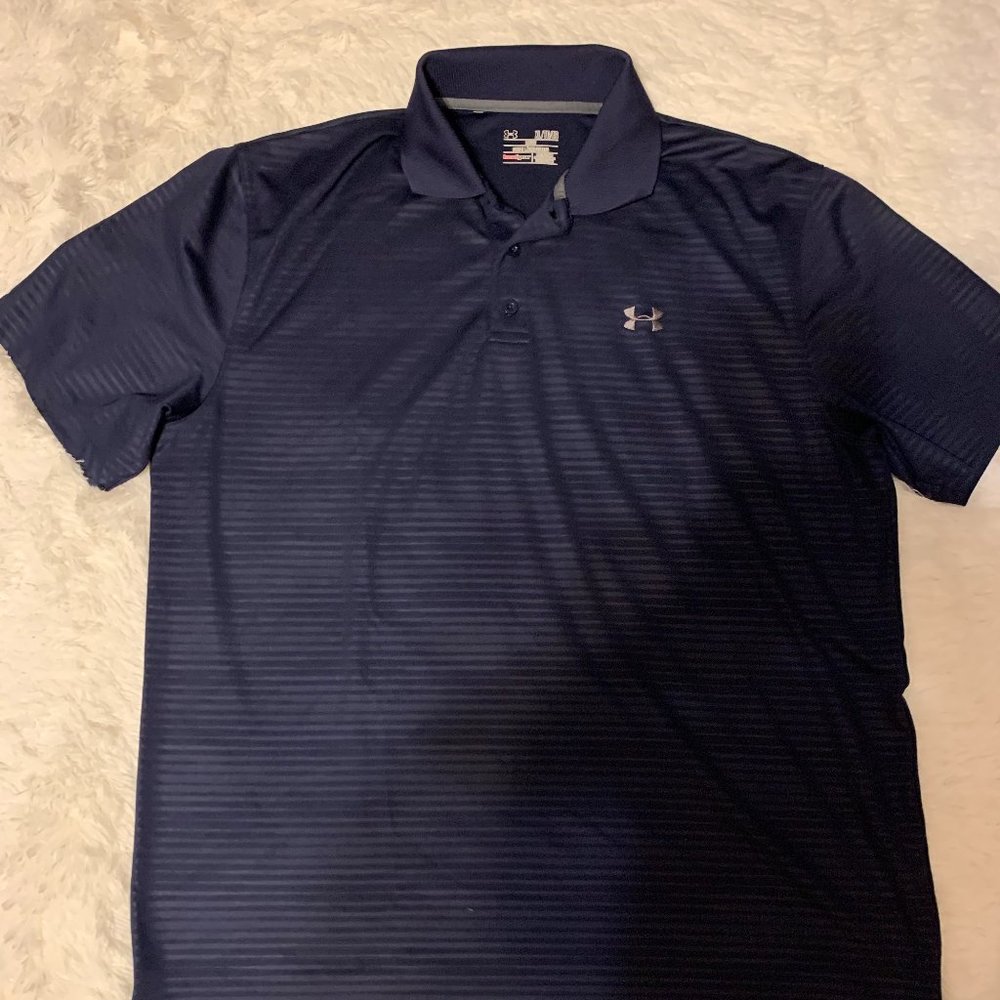 Under Armour Polo Shirt Men's Navy XL